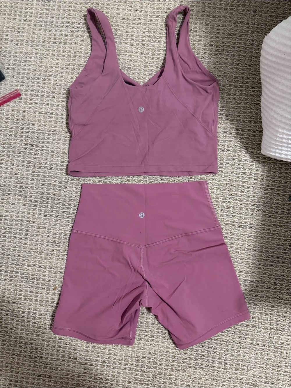 lululemon align tank/high rise short set - Picture 2 of 4